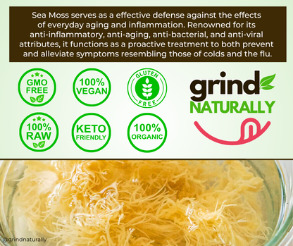 Sea Moss Infused Coconut Water - (12oz)