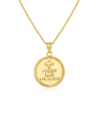 The 'I Love Jewelry' Coin Necklace