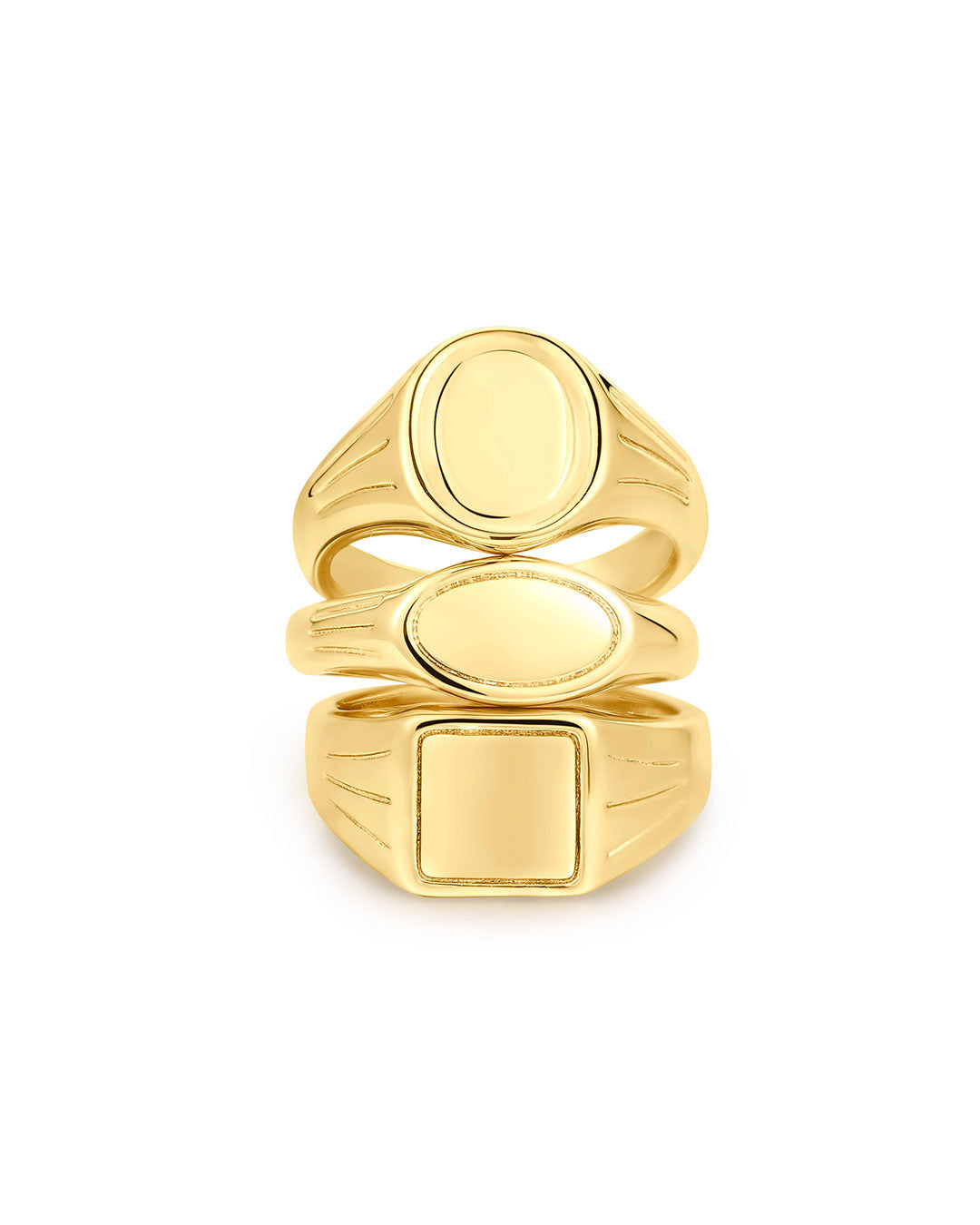The Signet Ring Stacker Set