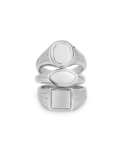 The Signet Ring Stacker Set