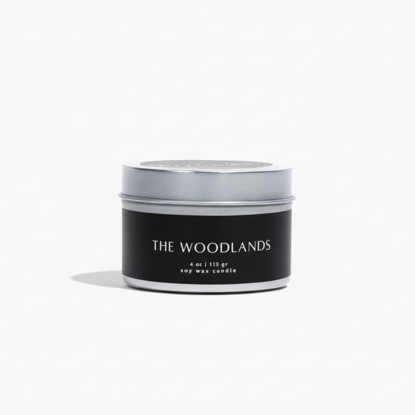 The Woodlands Travel Candle