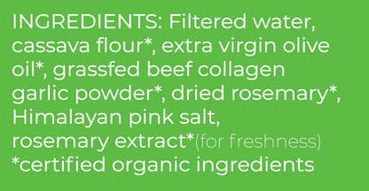 AIP Rosemary Garlic Crackers (price per box)