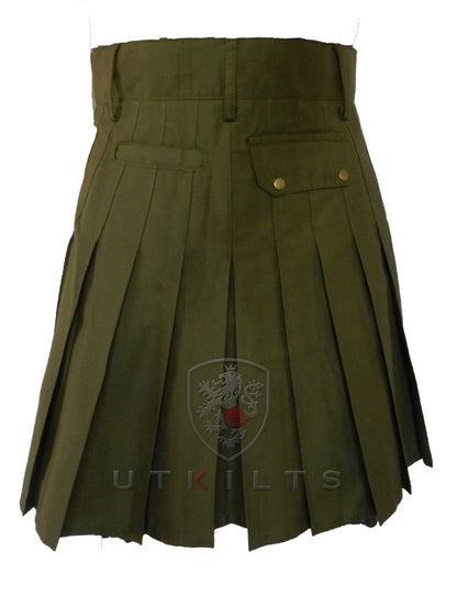 Utility Kilt – Ultimate Ripstop, Olive Green