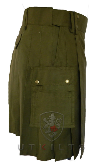 Utility Kilt – Ultimate Ripstop, Olive Green
