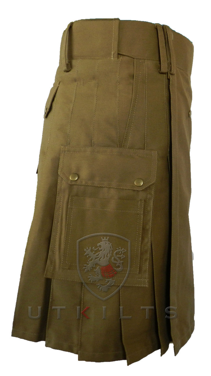 Utility Kilt – Ultimate Ripstop, Dark Khaki