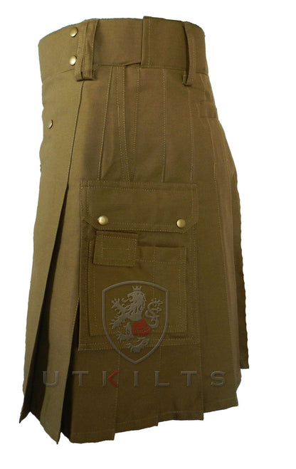Utility Kilt – Ultimate Ripstop, Dark Khaki