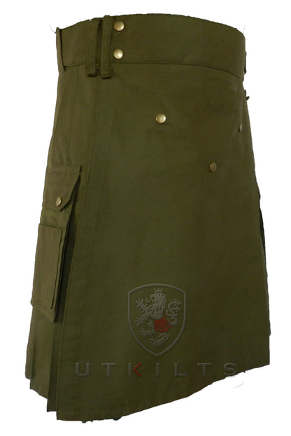 Utility Kilt – Ultimate, Olive Green