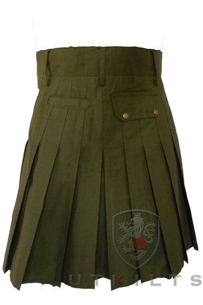 Utility Kilt – Ultimate, Olive Green