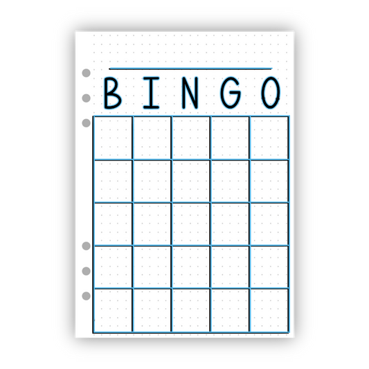 Blank Bingo