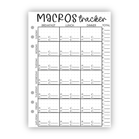 Macros Tracker