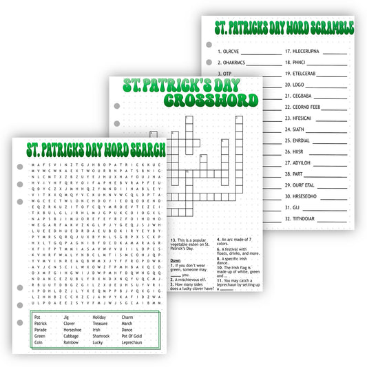 St. Patrick's Day Activity Pages