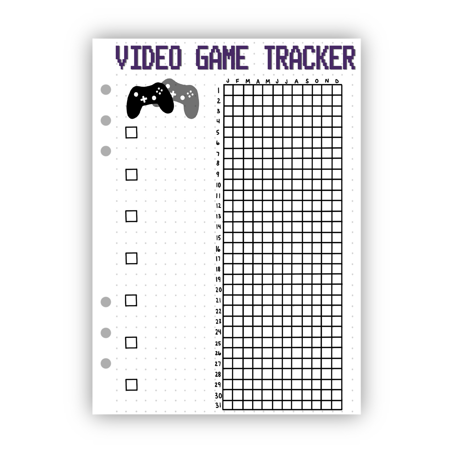 Video Game Tracker
