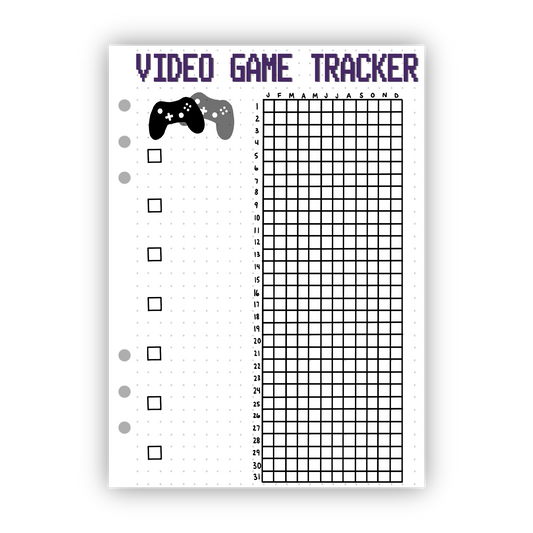 Video Game Tracker