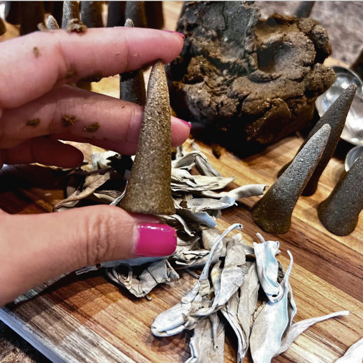 Super-Fine White Sage Powder (Salvia apiana) 2oz (57g) Cultivated On A California Farm