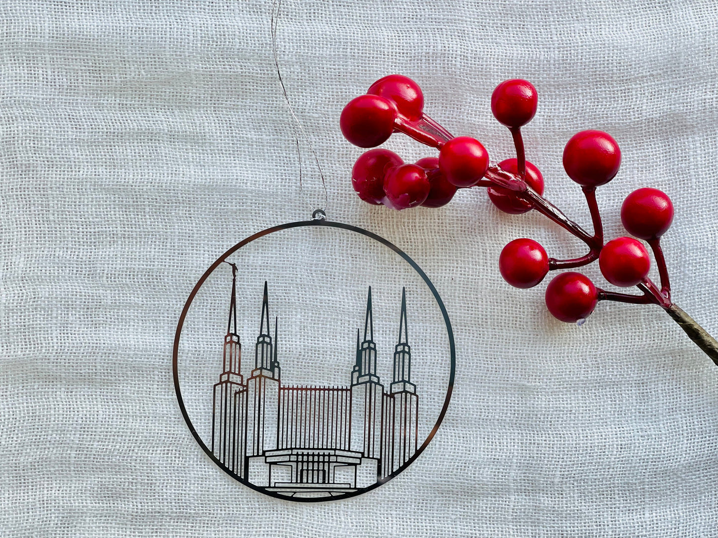 Washington D.C. Temple Ornament
