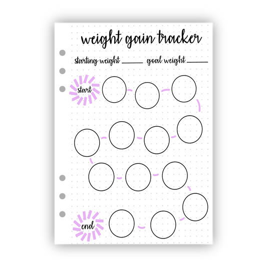 Weight Gain Tracker