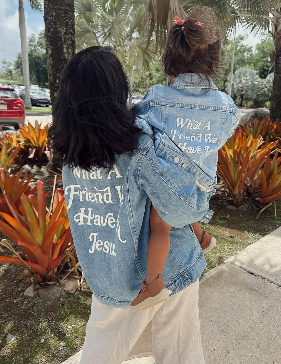 What a Friend in Jesus Kids Denim Jacket