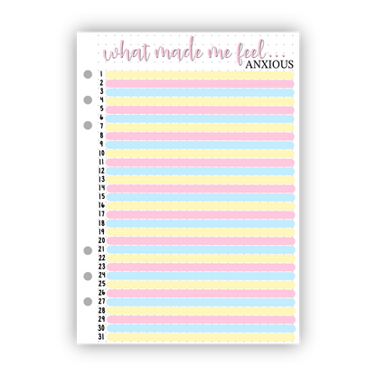 What Made Me Feel... Tracker