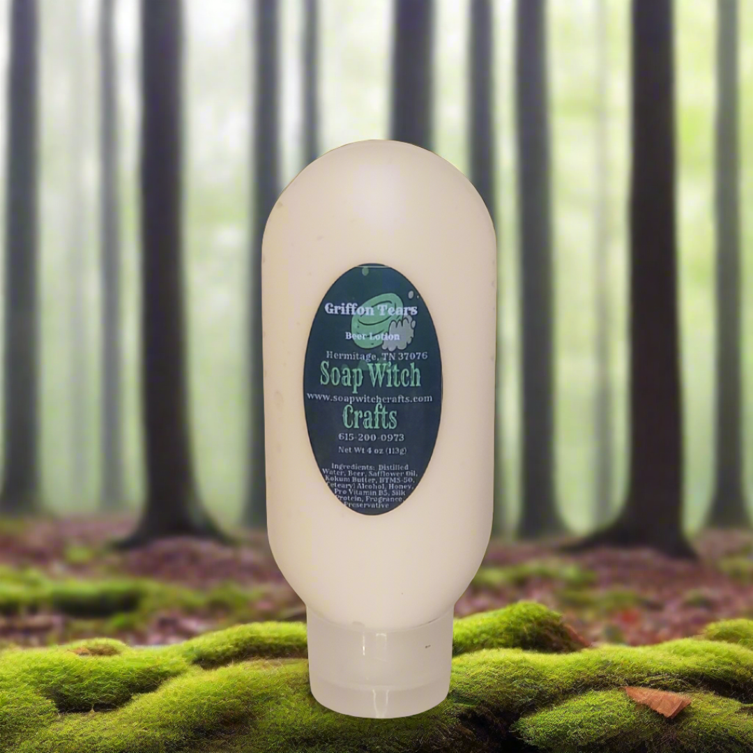 Griffon Tears Beer Lotion - Vanilla Grove