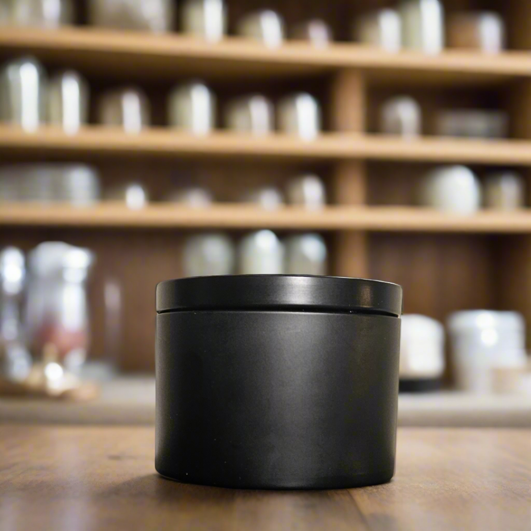 Whimsy Spellfire Sleek Soy Tin Candle - Woodsy Tobacco