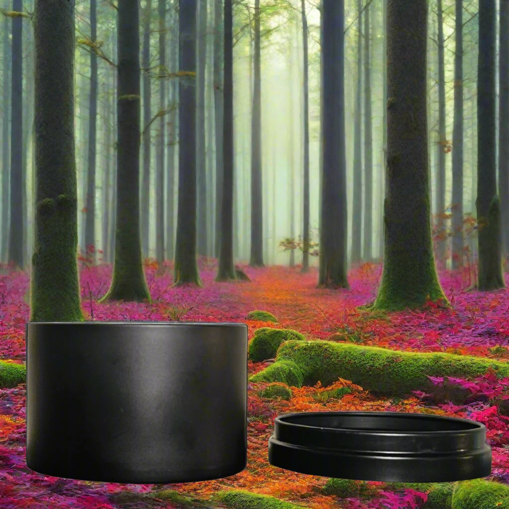 Whimsy Spellfire Sleek Soy Tin Candle - Oatmeal Stout