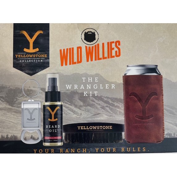 WILD Willies Yellowstone Collection Beard Wrangler Kit