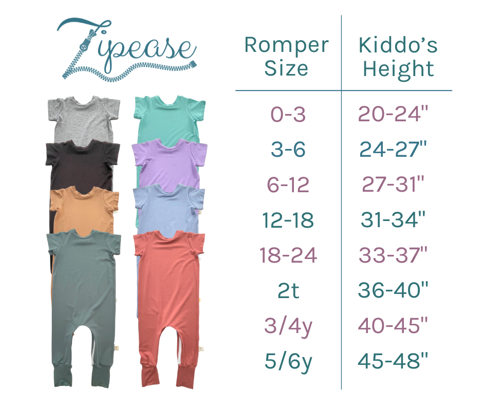 Grey Bamboo Lyocell Romper with G-Tube Access