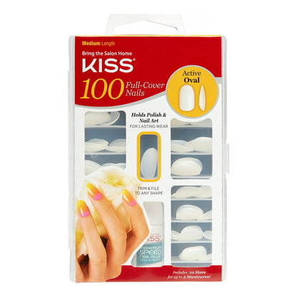 Full Cover Fake 100 Nails Kit