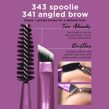 REAL TECHNIQUES Eye Shade & Blend Makeup Brush Trio