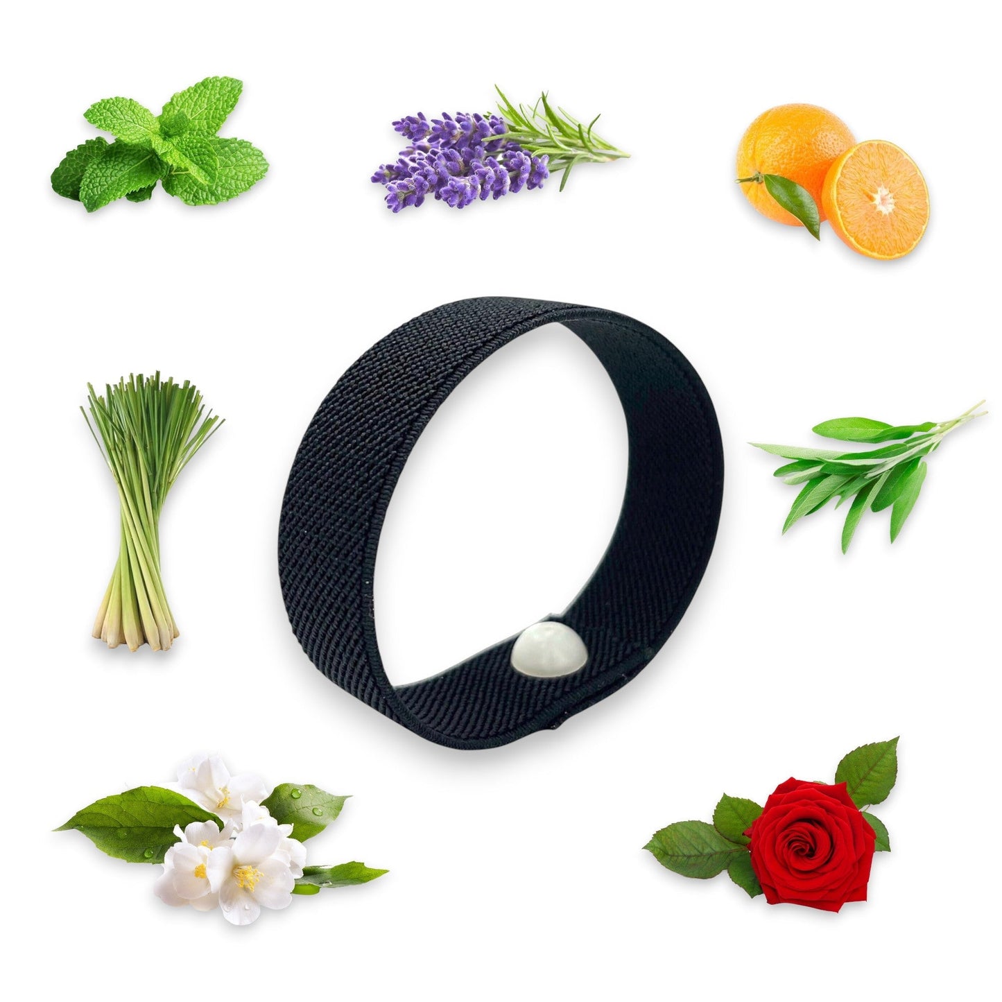 Stress Relief Bracelet – Focus & Emotional Balance, Slip-On Aromatherapy