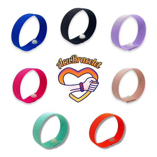 Rubber Band Snap Bracelet - Anxiety and Balance Support - Slip On