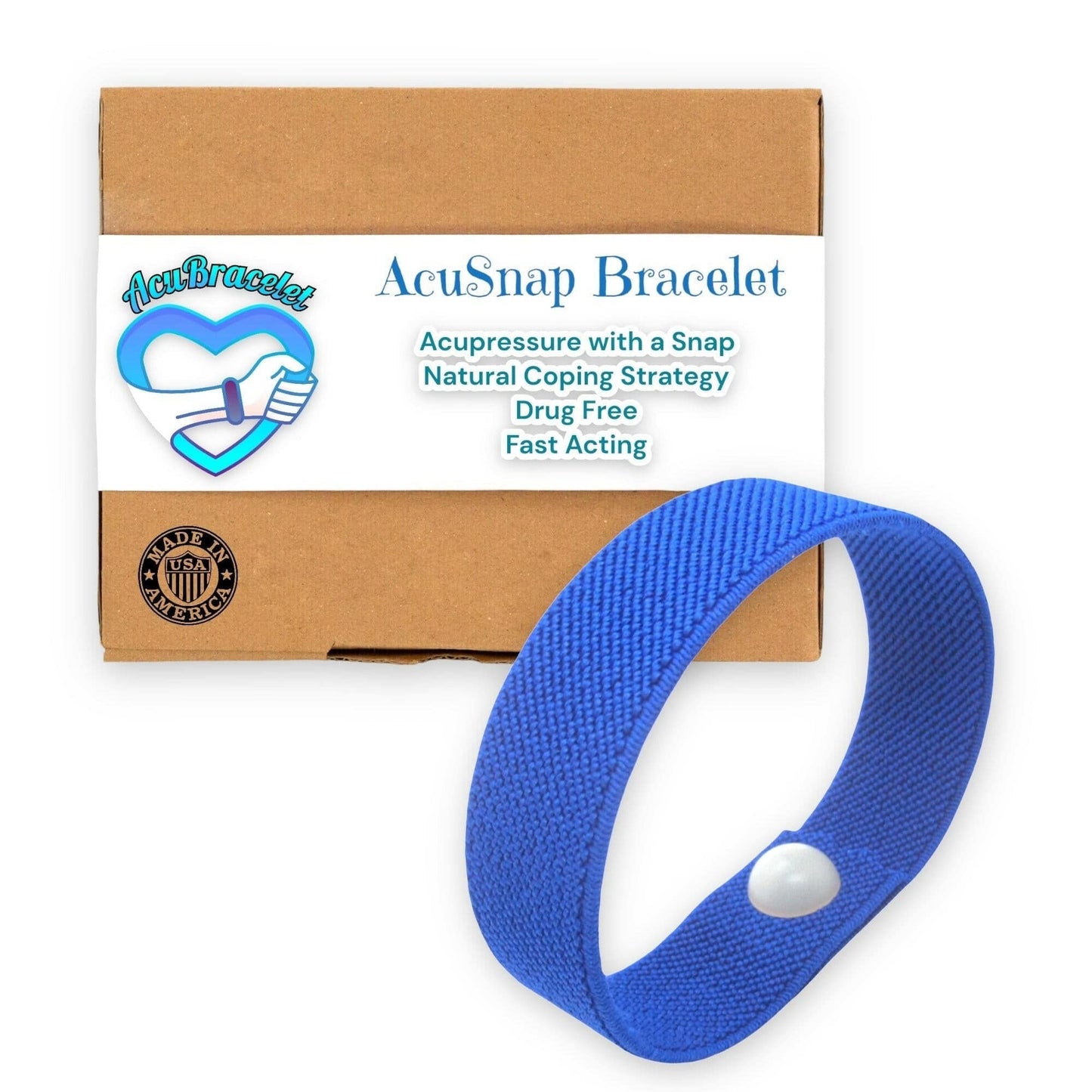 Rubber Band Snap Bracelet – Mindfulness and Stress Relief – 1/3 Pack
