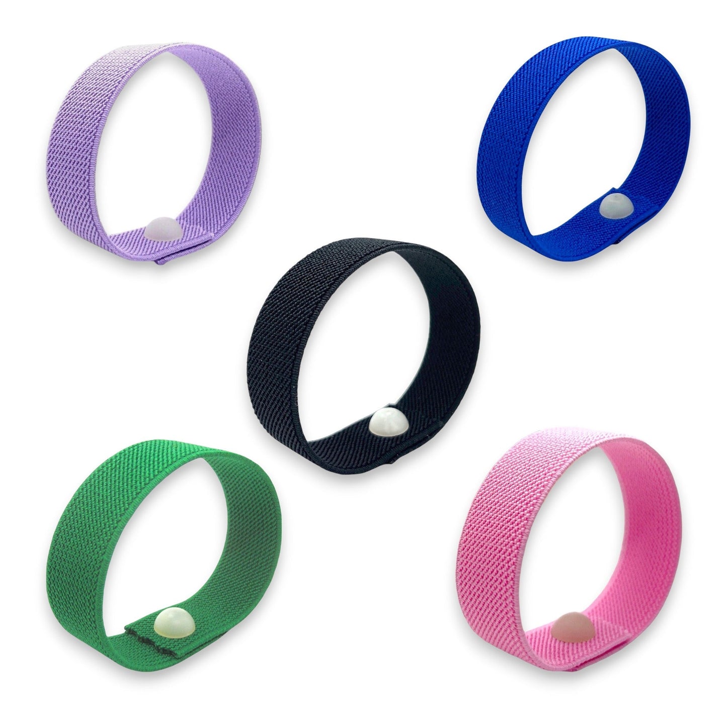 Rubber Band Snap Band – Stress and Anxiety Relief – Singles/ 5 Pack