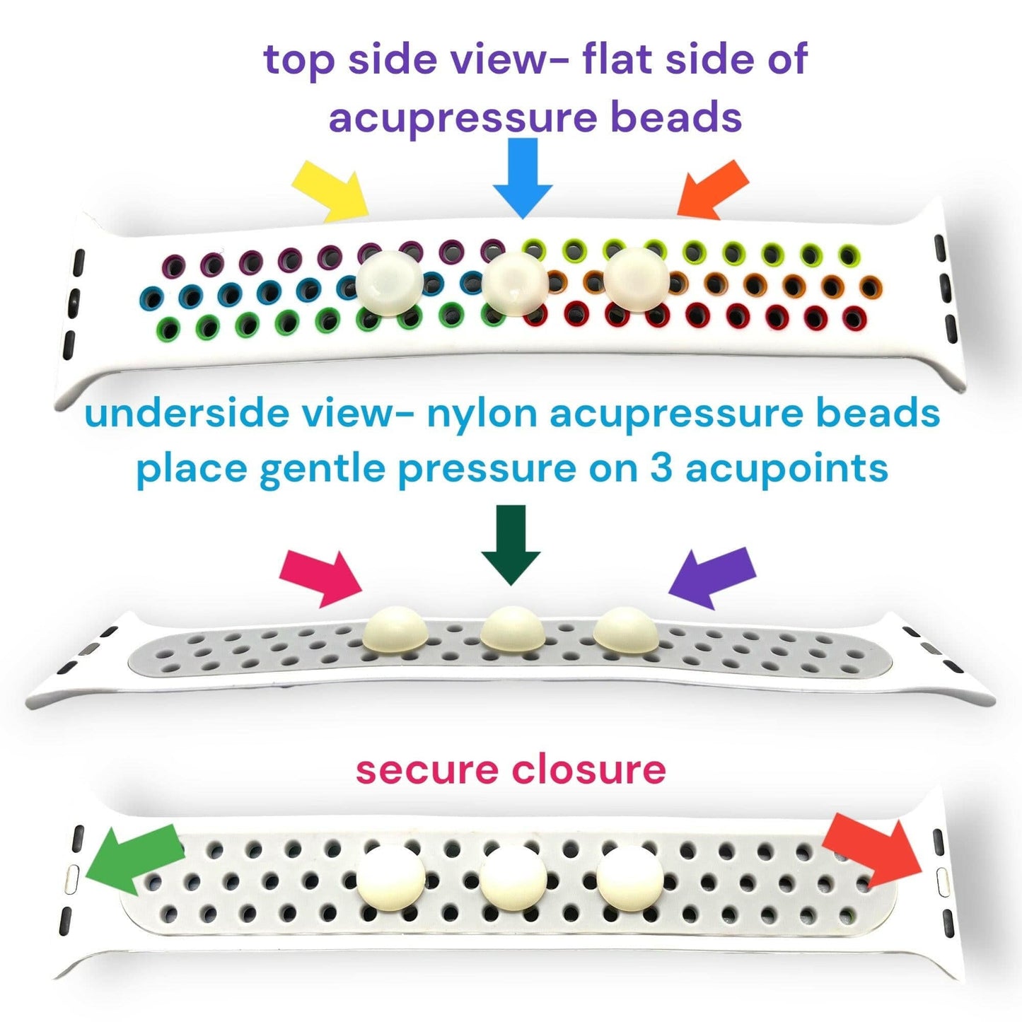 Wellness Watch Band - Stress Sleep Balance - Apple Watch Compatible