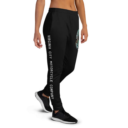 Green Flower Skull - Women's Joggers