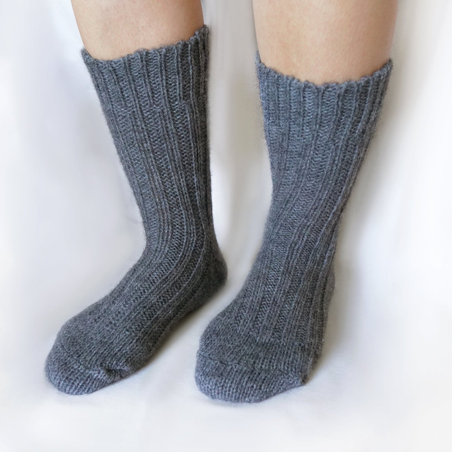 tittimitti® Alpaca-Wool Blend Men's Socks. 1 Pair. Made in Italy.