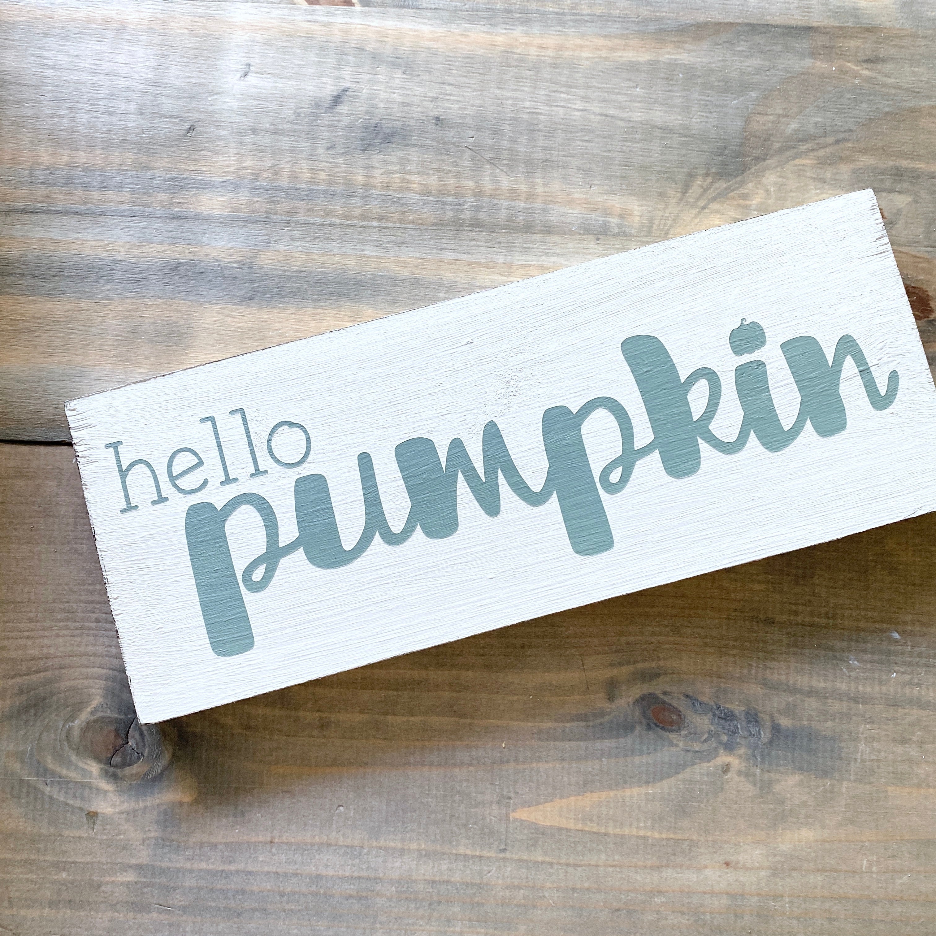 Hello Pumpkin Sign, fall