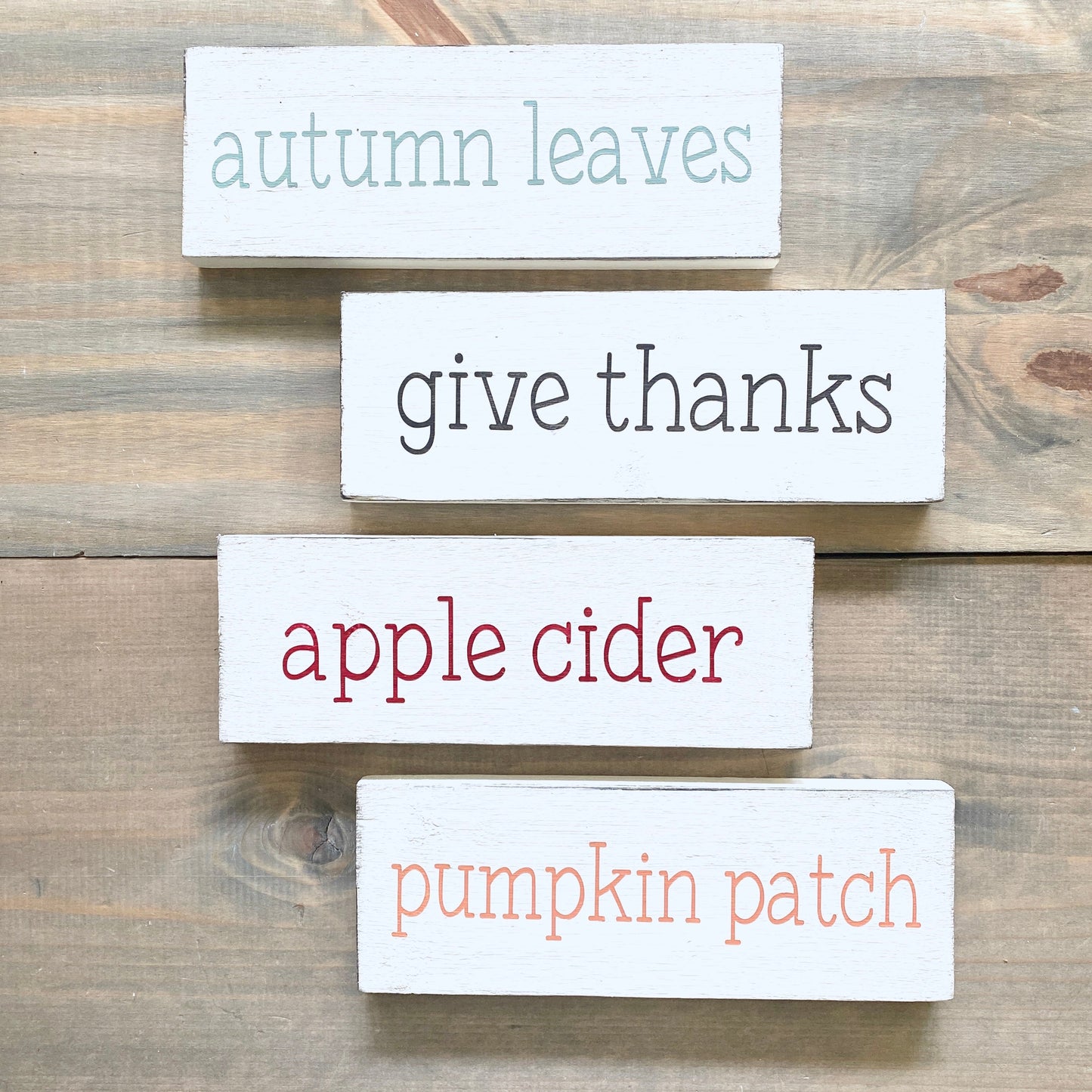 Custom Fall Quote Sign