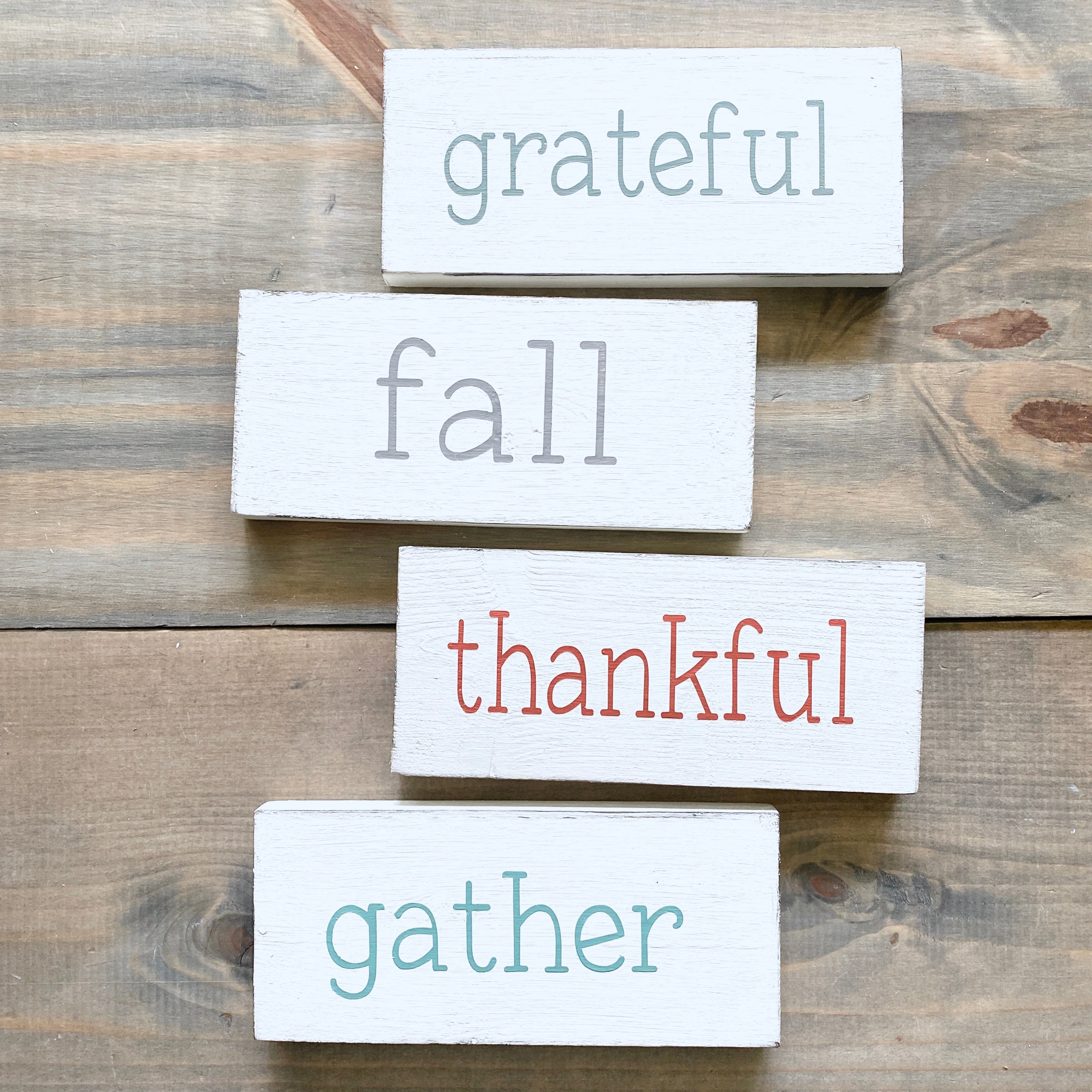 Custom Fall Word Sign