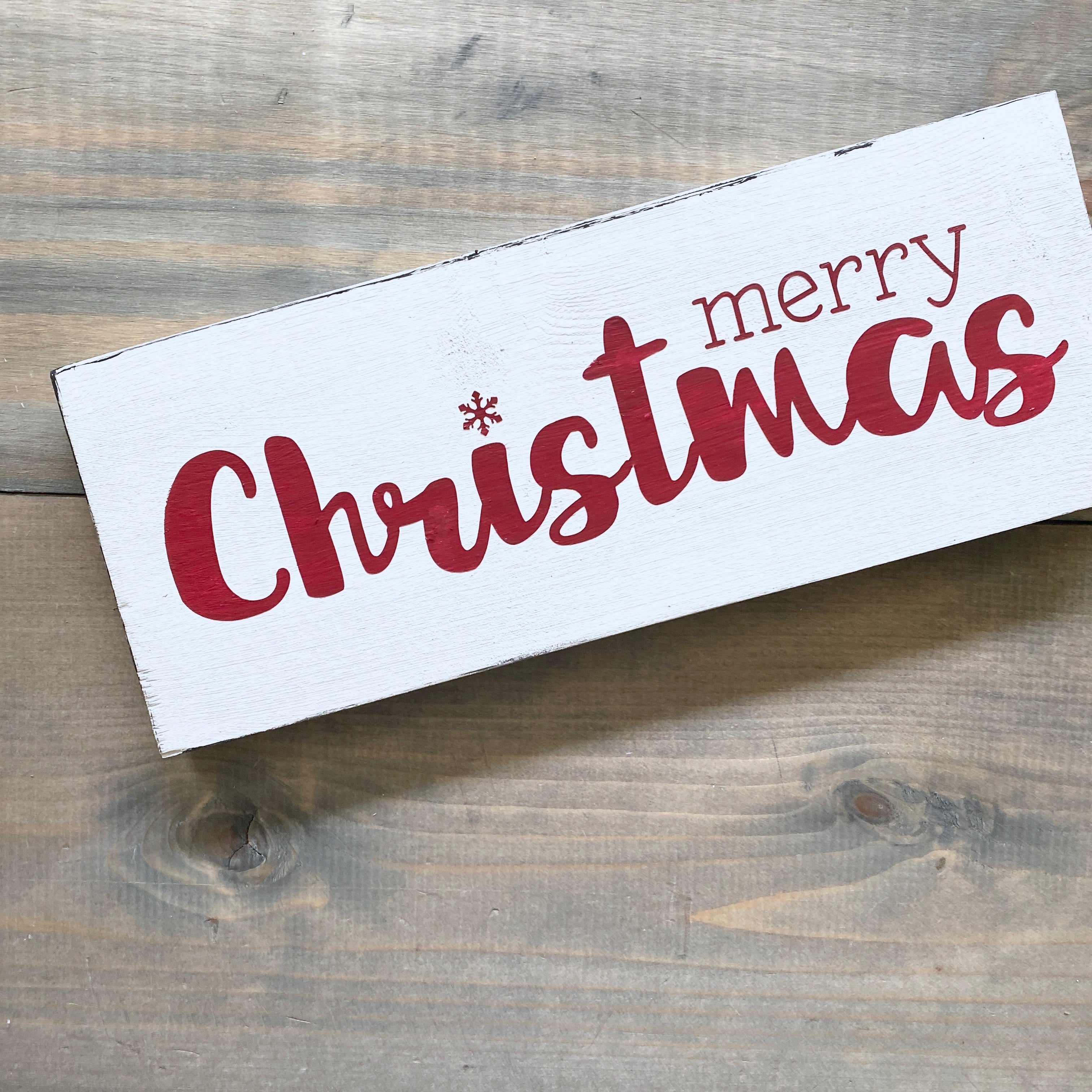 Merry Christmas Sign