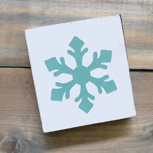 Snowflake sign