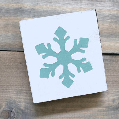 Snowflake sign