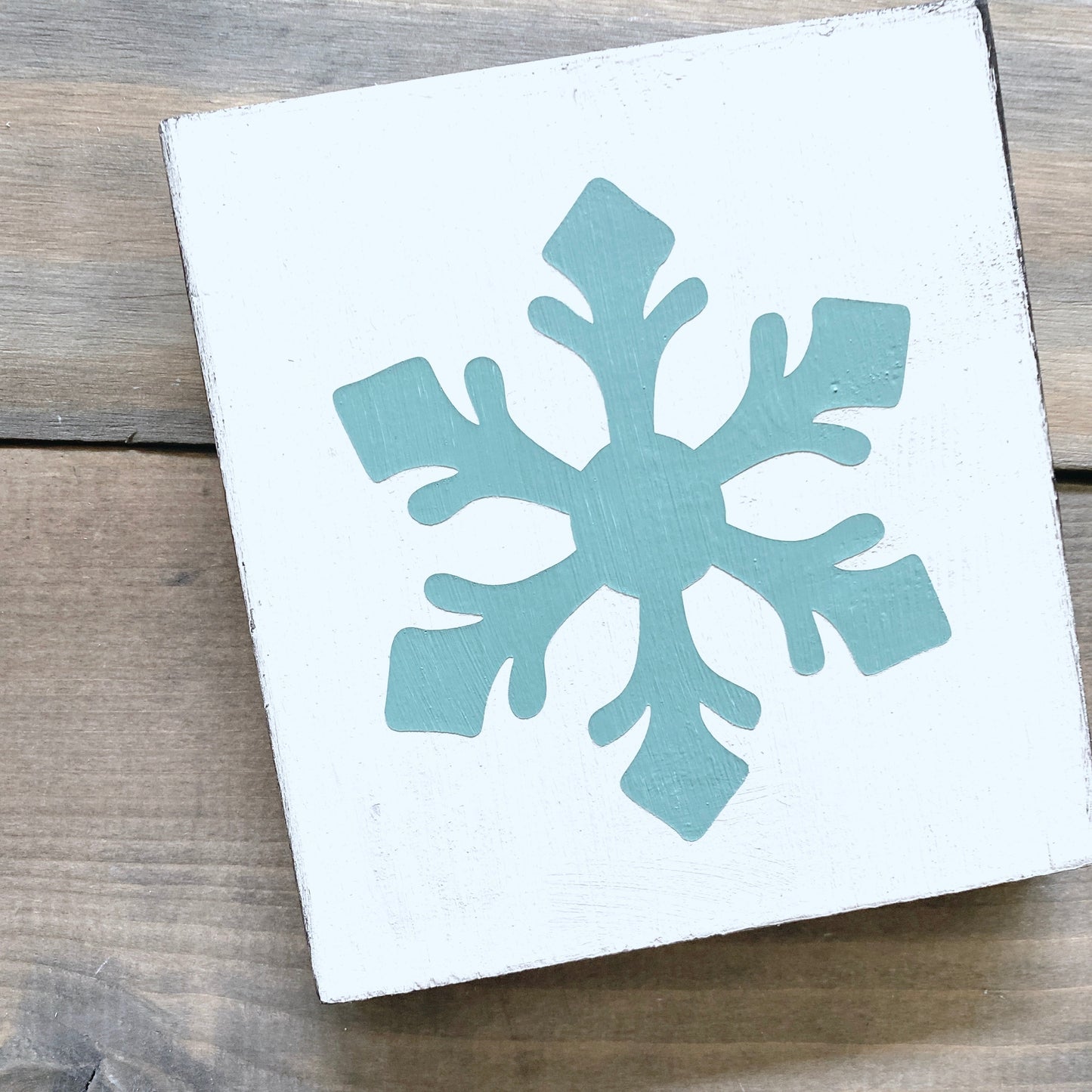 Snowflake sign