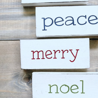 Custom Christmas Word Sign