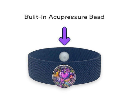 Anxiety Bracelet – Focus & Balance Support, Treble Energy Charm