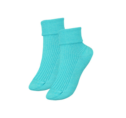 tittimitti® 100% Organic Combed Cotton Women's Socks. 1 Pair. Made in Italy.
