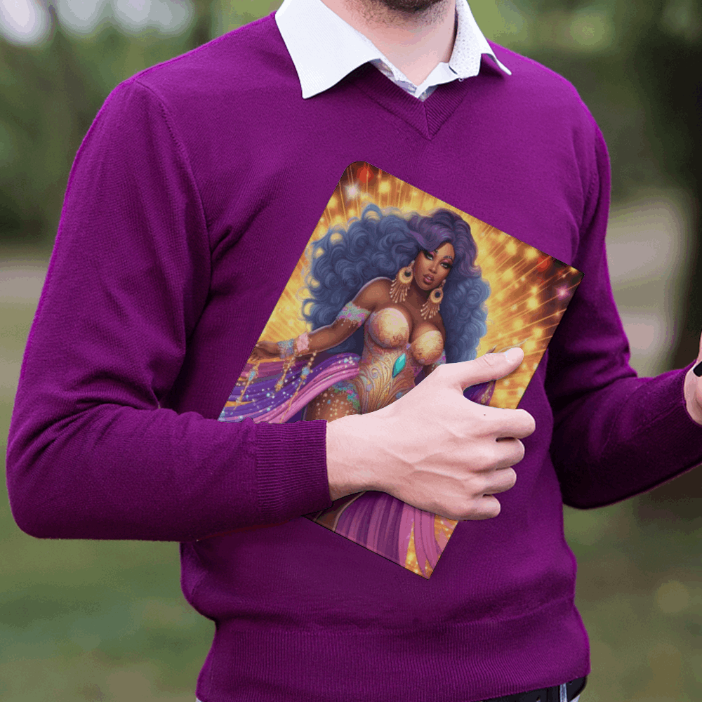 African American Women IPad Case with Apple Pencil Holder for iPad 2020 iPad Pro 2020/2021 and iPad 2020 Air4