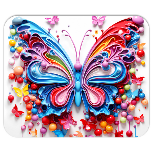 Blue Butterfly Mousepads