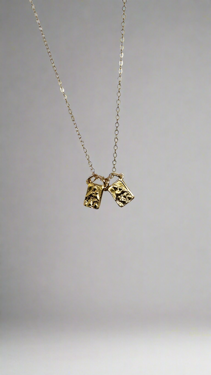 Gold Vermeil Scapular Necklace