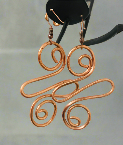 Copper Earring Design